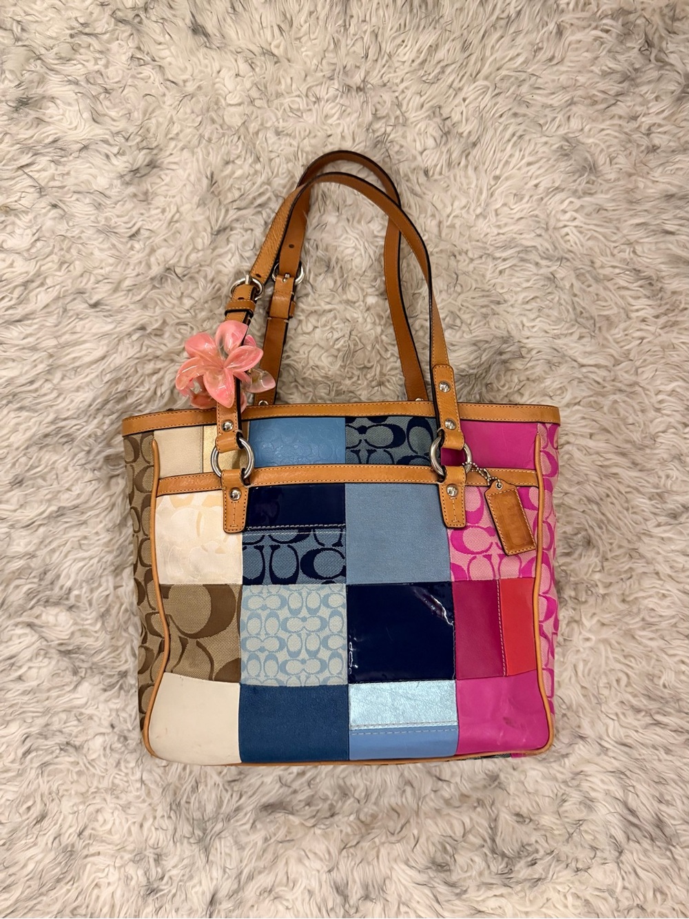 Coach Patchwork Tote Bag - Multi